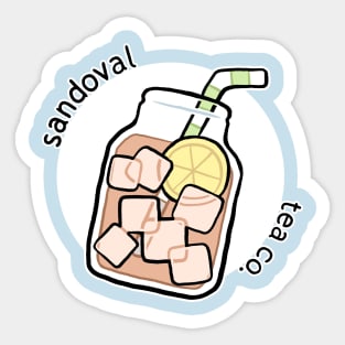 Sandoval Tea Co. Sticker